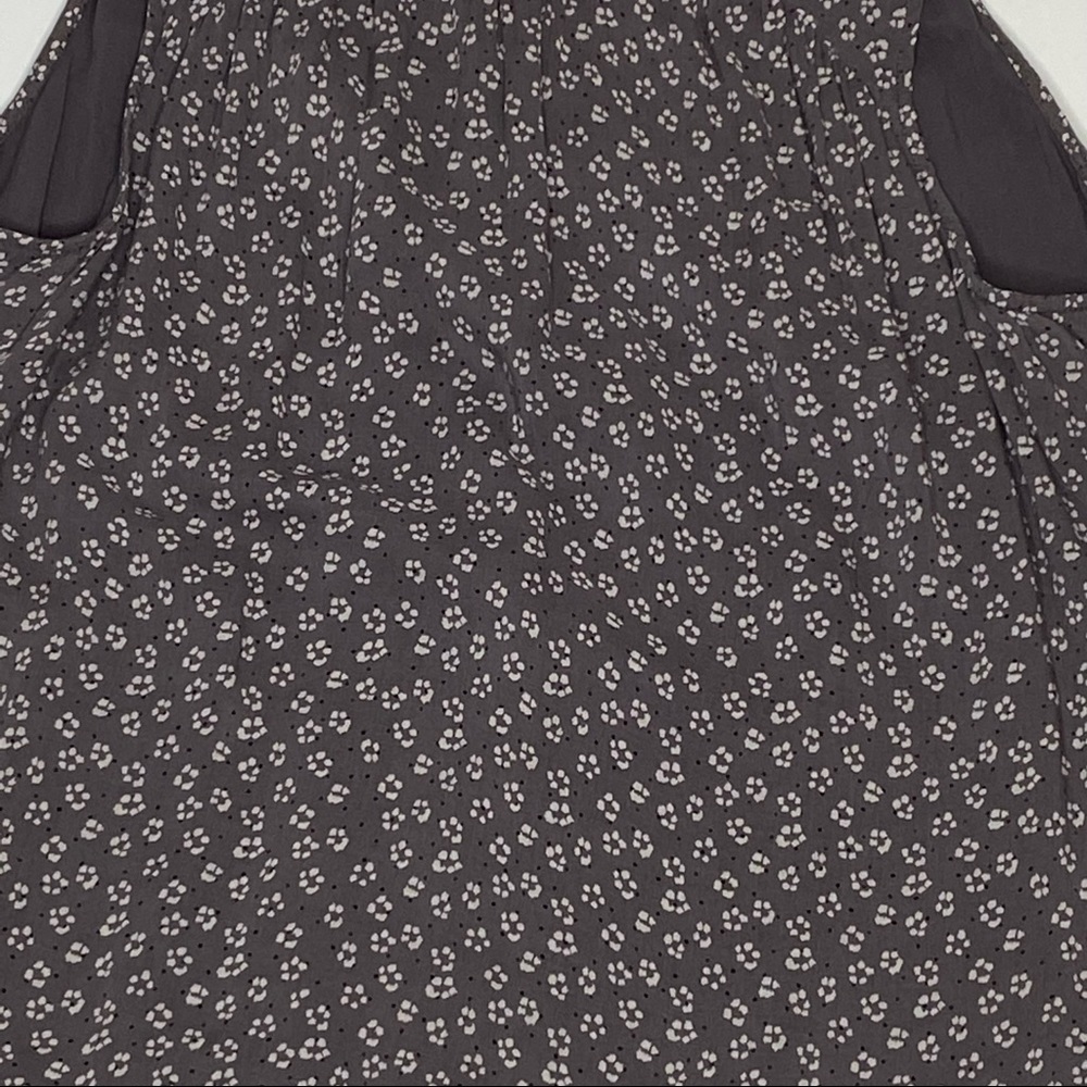 NWT Anthropologie Cloth and Stone Liane Floral Blouse Gray Motif Sz S - Picture 10 of 14